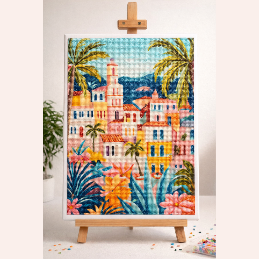 Diamond Painting - Escale méditerranéenne
