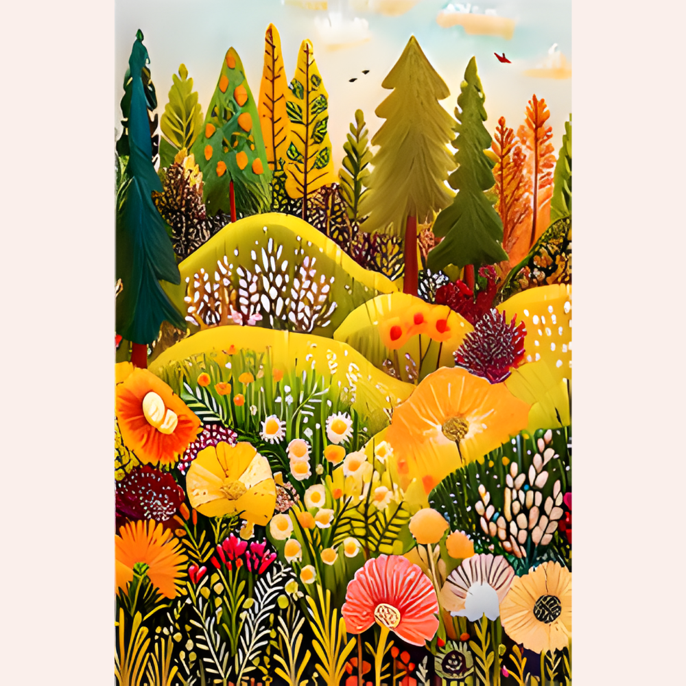 Diamond Painting - Rêve champêtre