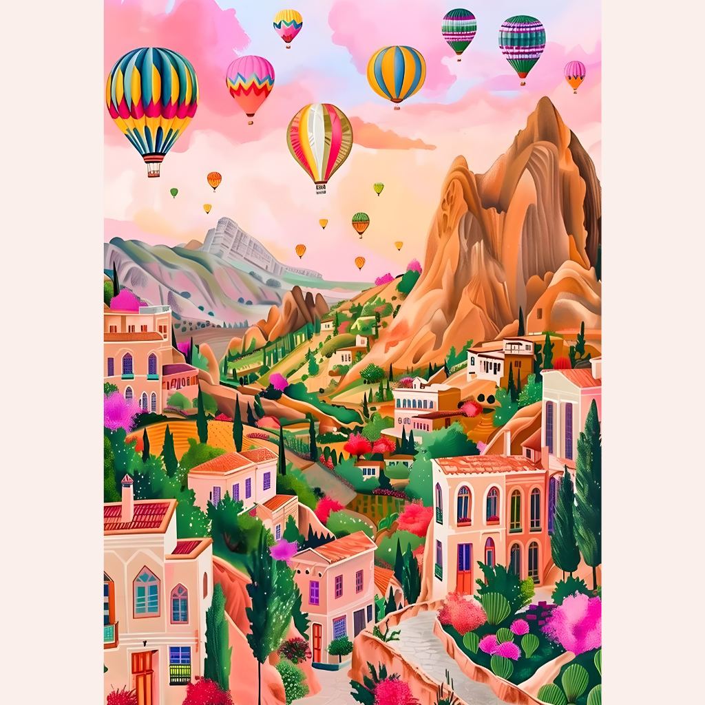 Diamond Painting - Ciel de Cappadoce