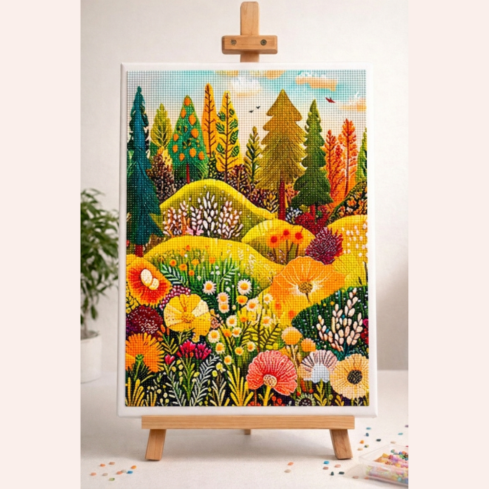 Diamond Painting - Rêve champêtre